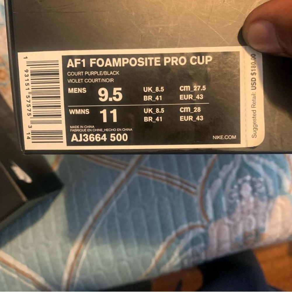 Air Foamposite pro cup Nike